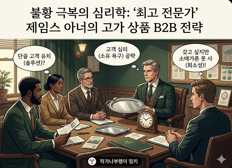 [창업 가이드 #12] "비싼 게 더 잘 팔려?" 불황도 뚫는 제임스 아너의