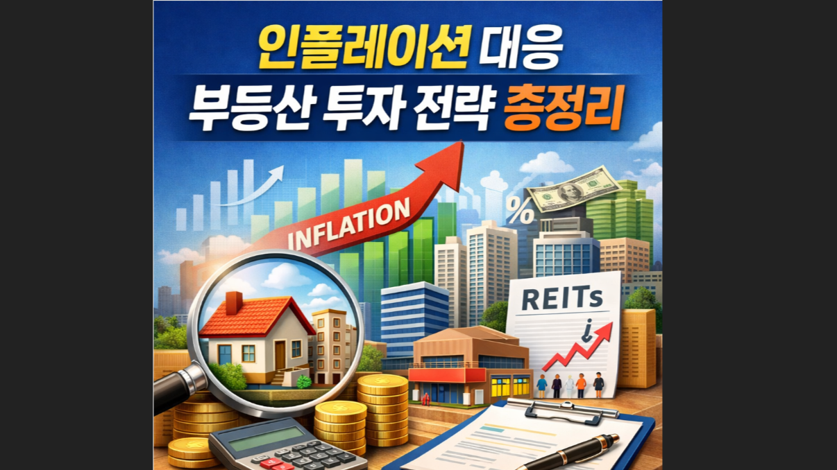 인플레이션 대응 부동산 투자 전략 총정리