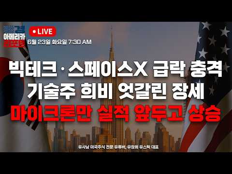 쪼개진 기술주, 빅테크 무너지고 마이크론만 뜬 이유ㅣ매아리